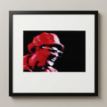 Stevie Wonder — Jim Britt — Framed Print