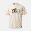 Five Four Photo Graphic T-Shirt Off-White Cream