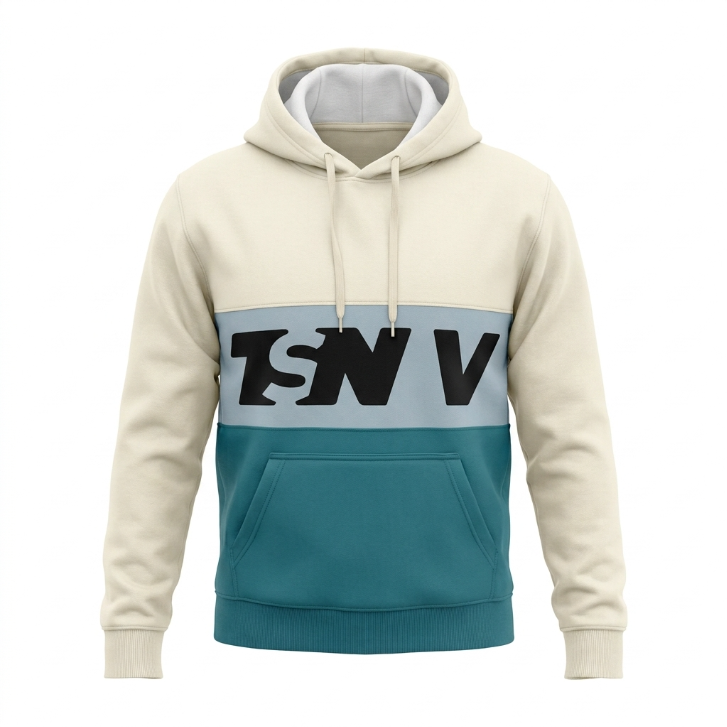 TSNMI Colorblock Pullover Hoodie
