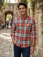 Polo Jeans Co. Plaid Button-Down Shirt