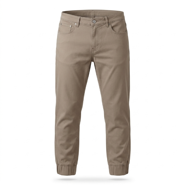 Mark McNairy x Five Four Elastic Cuff Jogger Pants Khaki