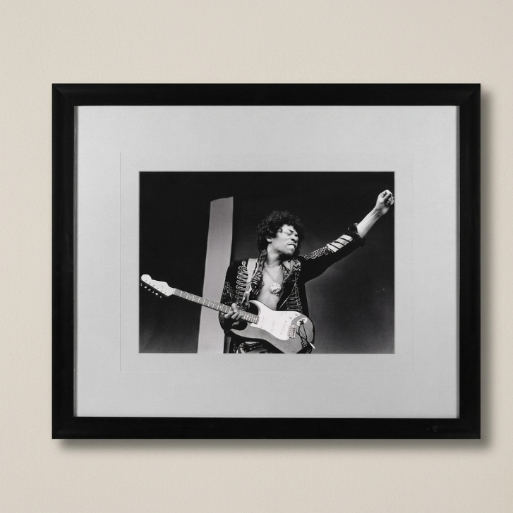 Jimi Hendrix, Monterey Pop Festival (1967) — Jim Marshall — Framed Print