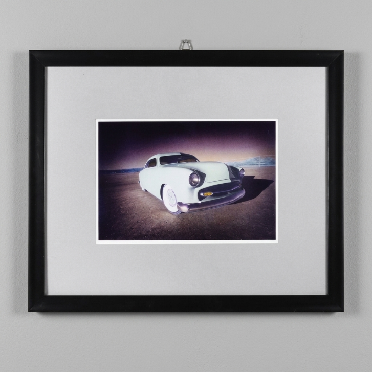 Vintage Green Car — Michael Farr (attributed) — Framed Print