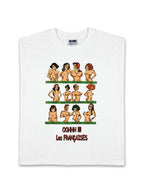 SOL'S Regent "OOHHH !!! Les Françaises" Novelty Graphic T-Shirt White