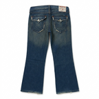 True Religion Billy Distressed Medium Wash Bootcut Jeans