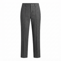 Vince Charcoal Grey Seamed Straight Leg Trousers Size 0