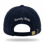 Glitz Beverly Hills Script Logo Cap – Navy