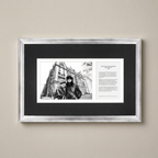 John Lennon and Yoko Ono (2009) — Allan Tannenbaum — Framed Print