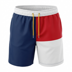 Five Four Colorblock Swim Trunks - Red/White/Navy