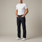 Uniqlo UJ Dark Indigo Skinny Fit Tapered Jeans