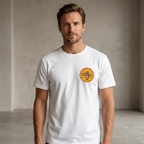 El Merch "Welcome to Tijuana" Sombrero Graphic T-Shirt White