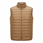 Uniqlo Ultra Light Down Vest Taupe Brown