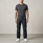 Five Four Gold Raw Denim Jeans