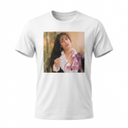 Title El Merch Selena Quintanilla "Amor Prohibido" Graphic T-Shirt White
