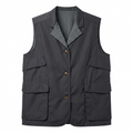 Five Four Herringbone Contrast Vest