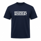 Five Four "Pimp" Star Logo Graphic T-Shirt Navy Blue