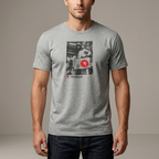 Five Four Photo Graphic T-Shirt Heather Grey