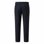 Vince Dark Navy Blue Tailored Straight Leg Trousers Size 0