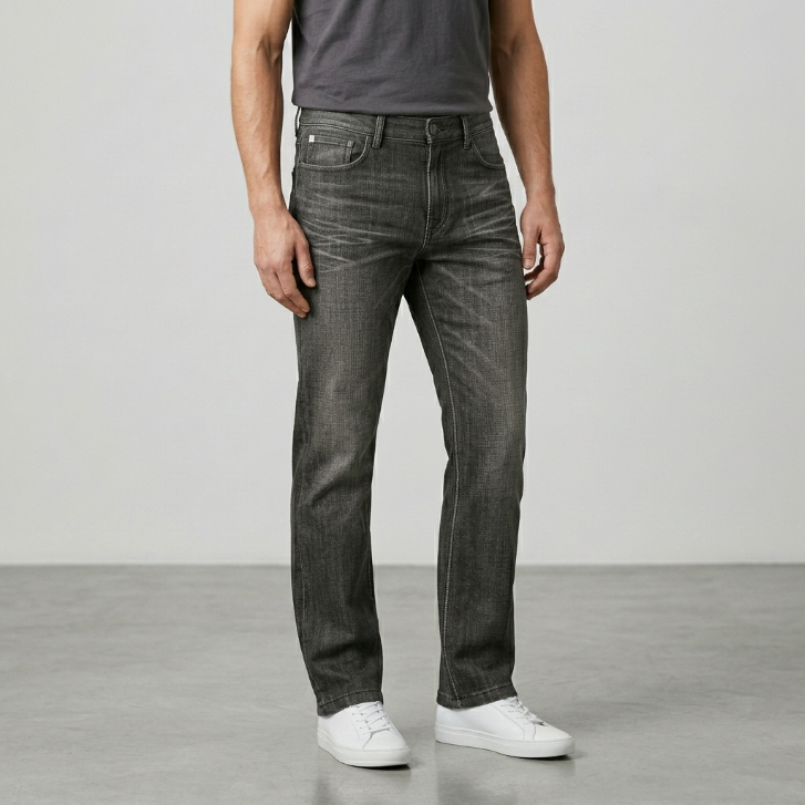 Five Four Original Straight Leg Faded Black Jeans