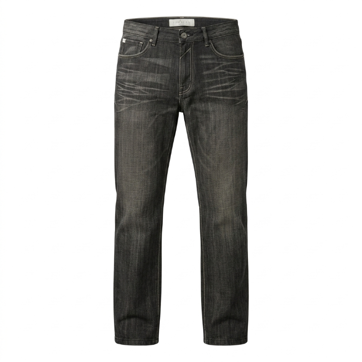 Title Five Four Faded Black Original Straight Leg Denim Jeans