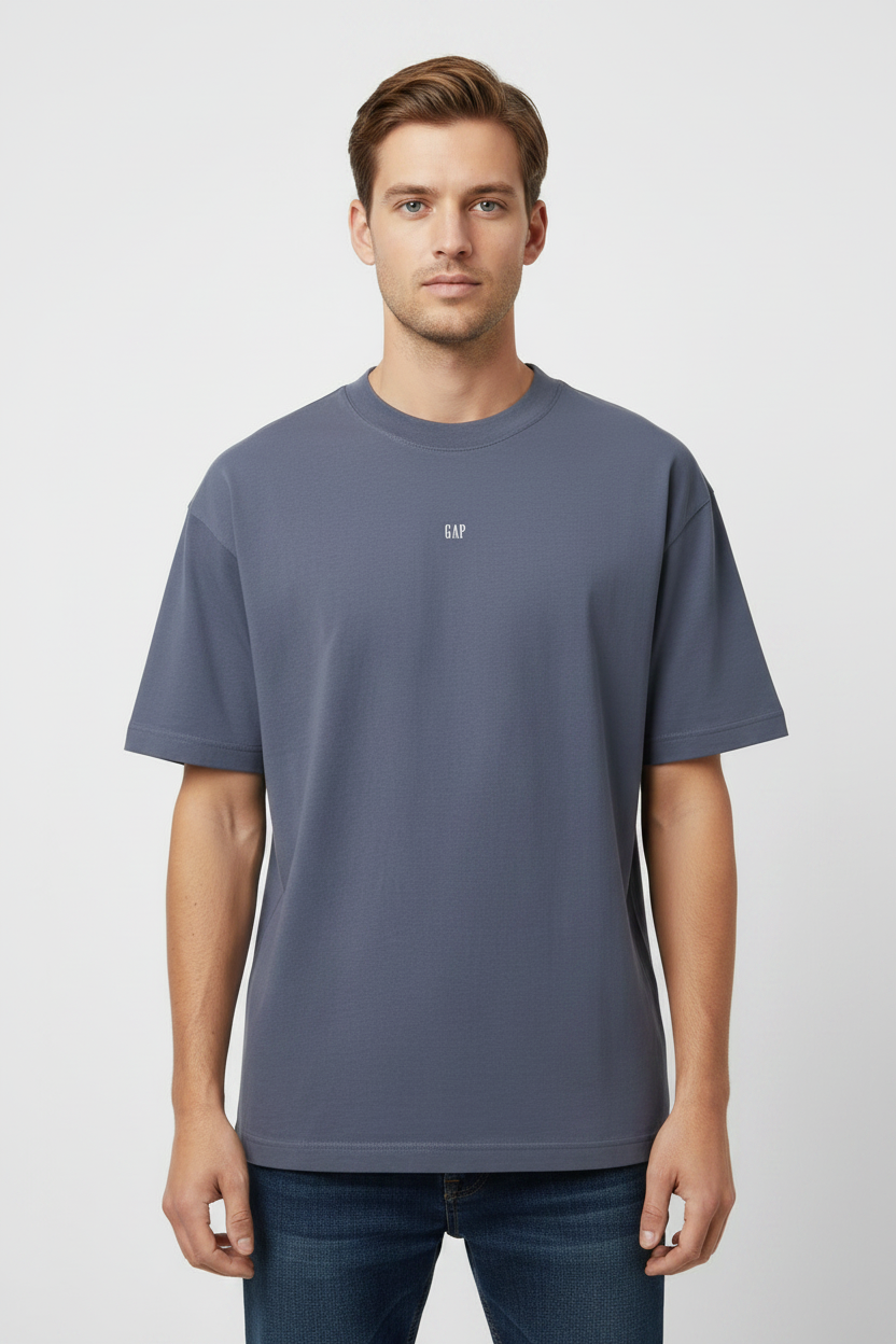Yeezy Gap Engineered by Balenciaga Loose T-Shirt -Charcoal grey