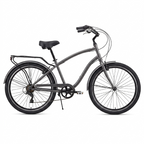 sixthreezero Around the Block Men's Cruiser Bike - Pewter Grey