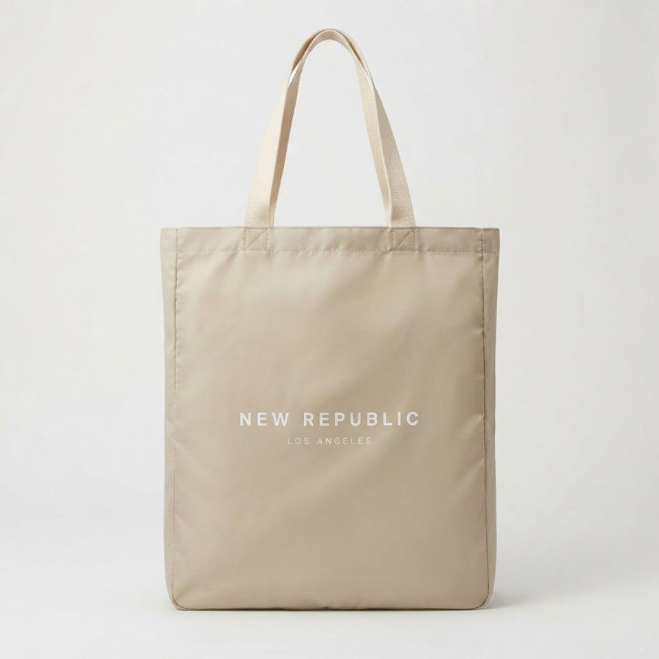 New Republic Sketch Nylon Tote Bag Kurt Tan