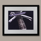 Rick Savage "Def Leppard" Guitar — Lisa S. Johnson — Framed Print (RC16602)