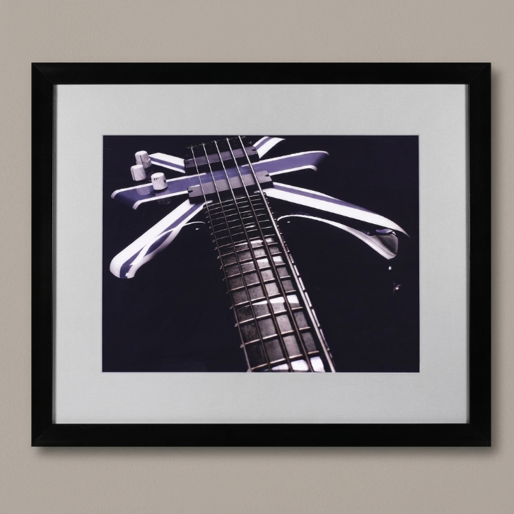 Rick Savage "Def Leppard" Guitar — Lisa S. Johnson — Framed Print (RC16602)