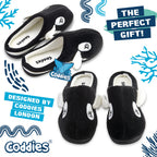 Coddies Orca Slippers - Plush Killer Whale House Shoes