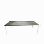 Howe Folding Table, Black Top Metal - Showroom Floor Sample New