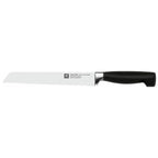 ZWILLING Four Star Country Bread Knife - 9-Inch Inverted Serrated Blade