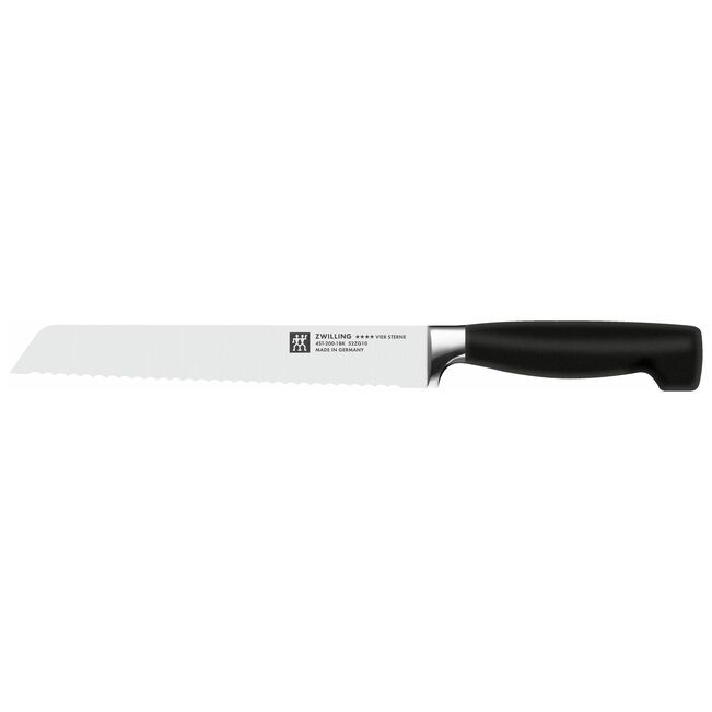 ZWILLING Four Star Country Bread Knife - 9-Inch Inverted Serrated Blade
