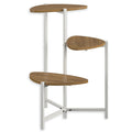 Novogratz Tallulah Plant Stand, Walnut/White