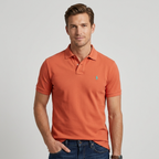Polo Ralph Lauren Classic Fit Polo Shirt-Vibrant Orange