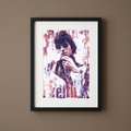 Keith Richards, Midwest Airport, 1979 (1979) — Henry Diltz — Framed Print