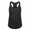Young & Reckless Racerback Tank Top - Heather Black