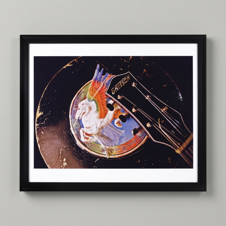 Steve Miller "Gretsch Guitar" — Lisa S. Johnson — Framed Print (RC16633)