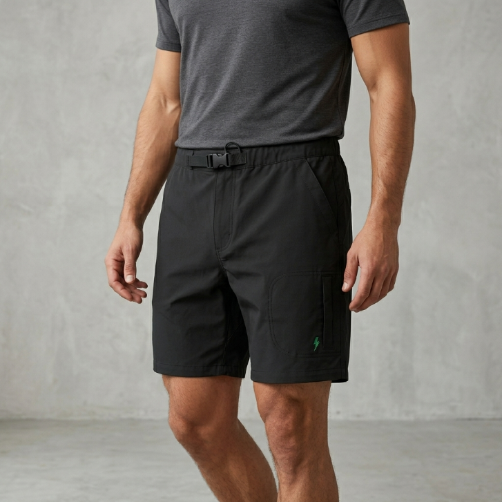 Five Four x Mark McNairy Black Shorts