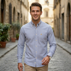 Five Four x Mark McNairy Pinstripe Duck-Button Shirt