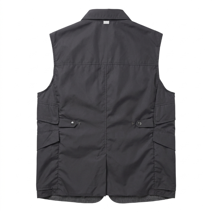 Five Four Herringbone Contrast Vest
