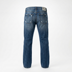 Five Four Jeans Distressed Straight Leg Denim