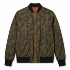 Five Four Camo Reversible Bomber Jacket
