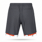 Five Four NK Wooster Gray Pinstripe Shorts