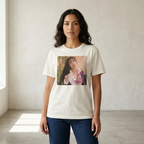 Title El Merch Selena Quintanilla "Amor Prohibido" Graphic T-Shirt White