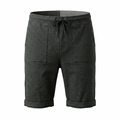 Five Four Charcoal Denim-Look Shorts