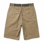 Five Four Canal Khaki Camo Trim Shorts