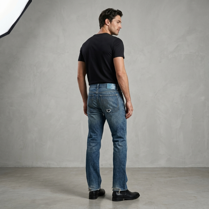 Rock & Republic Distressed Bootcut Jeans
