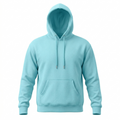 Pigment Dye Pullover Hoodie in Mint