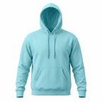 Pigment Dye Pullover Hoodie in Mint